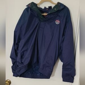 Vintage The Long Bay Club Navy Light Jacket / Windbreaker XL